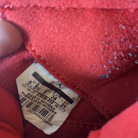 Nike Air Jordan 11 Win Like 96 Boys Size 5.5Y Athletic Shoes Sneakers 378038-623 - Picture 7 of 10